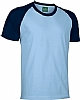 Camiseta Premium Caiman Valento - Color Celeste/Marino