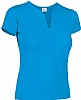 Camiseta Mujer Cancun Valento - Color Cian