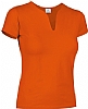 Camiseta Mujer Cancun Valento - Color Naranja