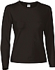 Camiseta Mujer Funky Valento - Color Negro