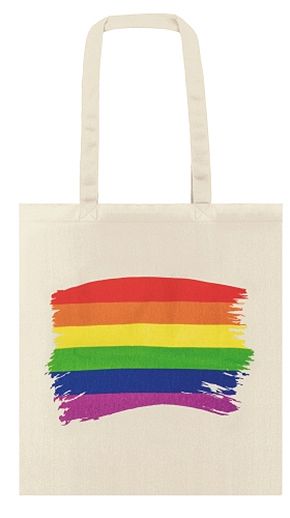 Bolsa Algodon Rainbow Cifra