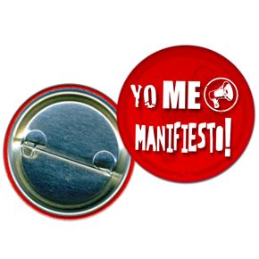 Chapas para Manifestaciones de 59 mm