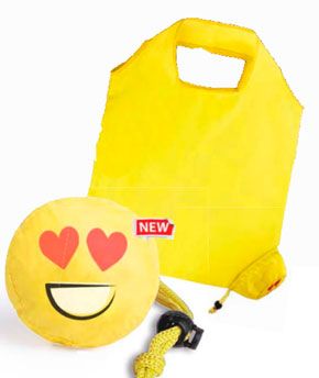 Bolsa Plegable Emoticono Sukrem Makito