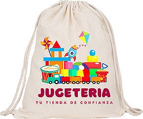 Mochila Algodon Mirlo Personalizada A3 