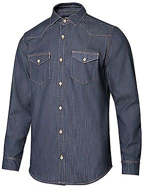 Camisa Denim ML Hombre Stretch Velilla