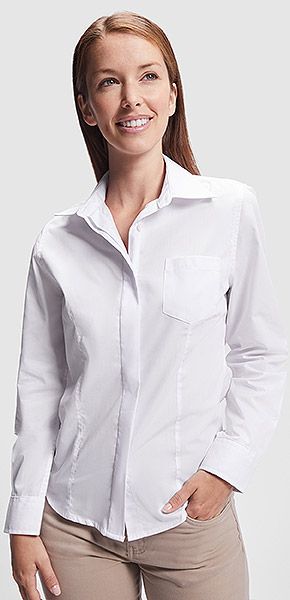 Camisa Laboral Mujer Manga Larga Sofia Roly