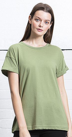 Camiseta Organica Mujer Oversize Mantis