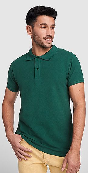 Polo Manga Corta Color Hombre Prince Roly