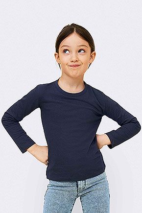 Camiseta Manga Larga Imperial Infantil Sols - Camisetas de Niño personalizadas