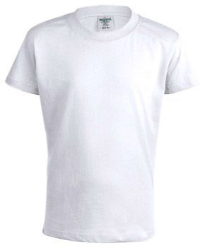 Camiseta Niño Blanca Keya 150gr