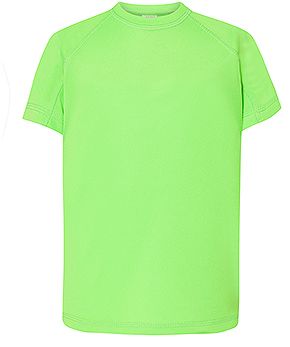 Camiseta Tecnica KidSport Unisex Fluor JHK