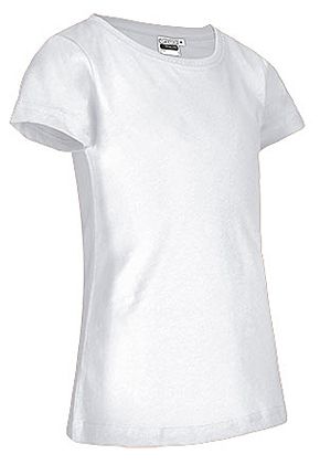 Camiseta Niña Infantil Manga Corta Blanco Penelope Valento