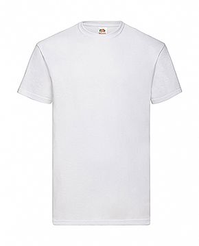 Camiseta Value Weight Blanco Fruit of the Loom