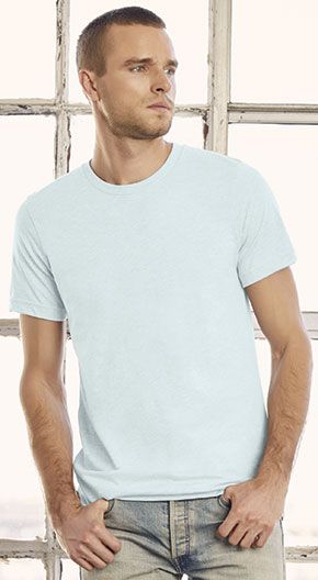 Camiseta Cuello Redondo Hombre Heather