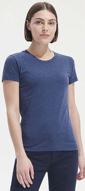 Camiseta Mujer Regent Fit Jaspeado Sols