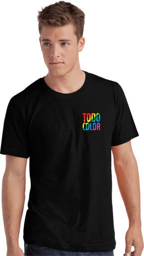 Camiseta Color Serigrafia Digital Escudo
