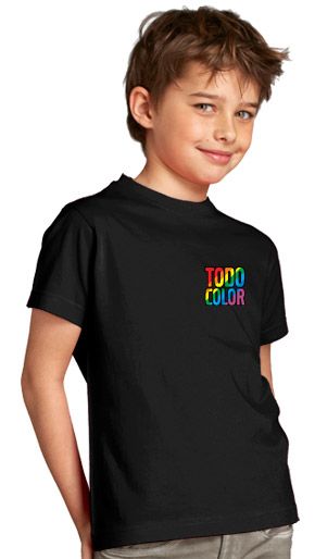 Camiseta Infantil Serigrafia Digital Escudo