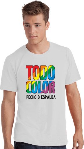 Camiseta personalizada blanca DTF