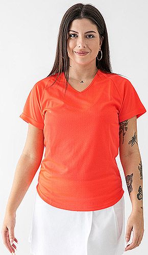 Camiseta Tecnica Ecotex Woman Acqua Royal