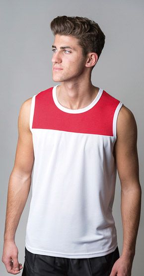 Camiseta Tecnica Sin Mangas Armour Acqua Royal