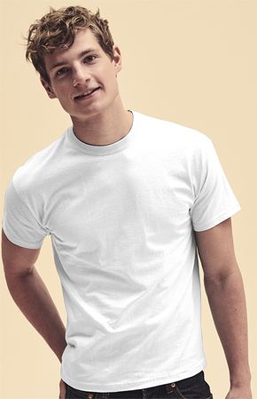 Camiseta Blanca Original T Fruit Loom