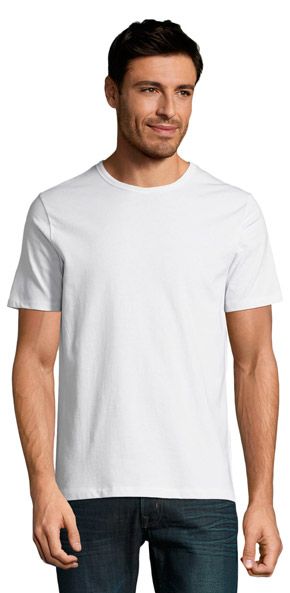 Camiseta Adulto Blanca Keya Heavy 180gr