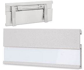 Identificador Aluminio Connect Cifra