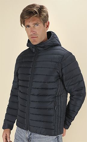 Chaqueta Acolchada Capucha Dilax Makito