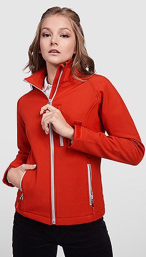 CHAQUETA SOFTSHELL FUCSIA Y FUCSIA MUJER INATYE