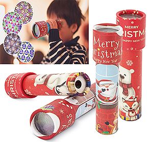 Set 4 Caleidoscopios Navidad Cifra
