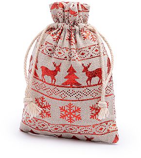 Bolsa Regalo Navidad 14x10cm Simut Roly
