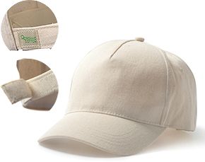 Gorra 5 Paneles Organica Tarvos Roly