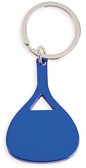 Llavero Aluminio Padel Cifra