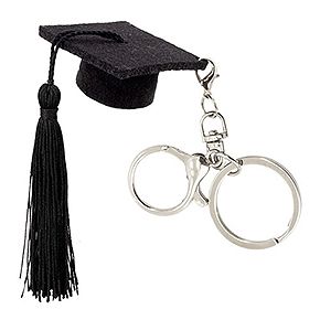 Llavero Birrete Graduacion Diplomado Cifra