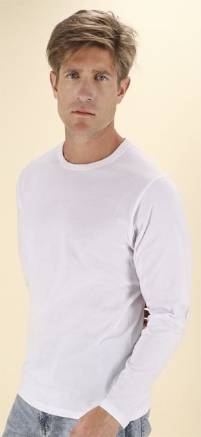 Camiseta Blanca Plint Manga Larga Makito