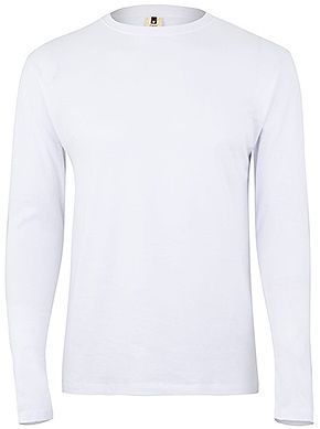 Camiseta Manga Larga Blanca Unisex Paradise - Velilla