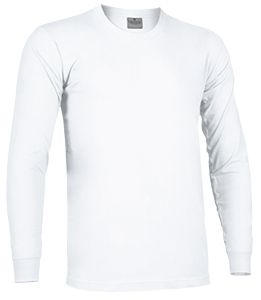 Camiseta Blanca Manga Larga Top Arrow Valento