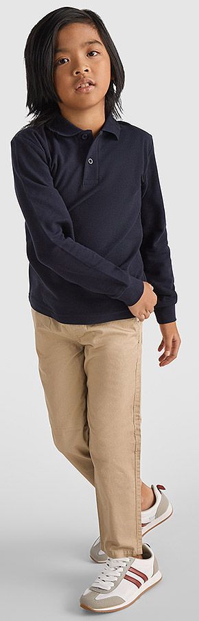 Polo Infantil Manga Larga Estrella Roly