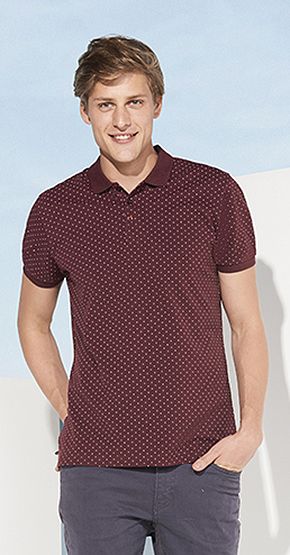 polo lunares hombre