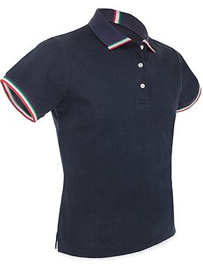 Polo Bandera Italia Patrios Hombre Cifra
