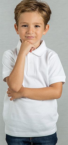 Polo Infantil School Anbor - Polos para niños personalizados