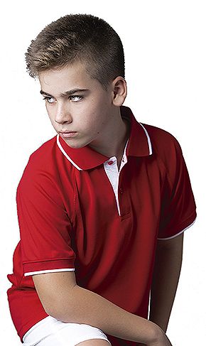 Polo Tecnico Infantil Sport Acqua Royal - Polos para niños personalizados