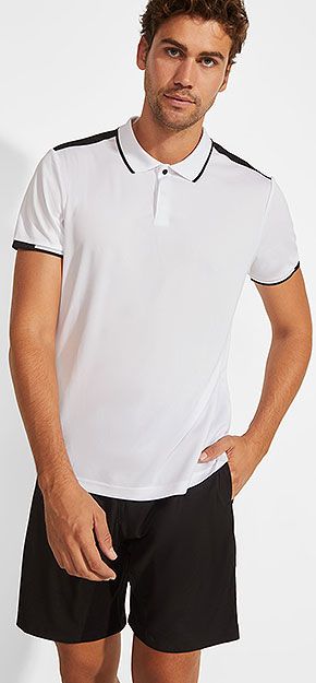 Polo Tecnico Manga Corta Hombre Tamil Roly