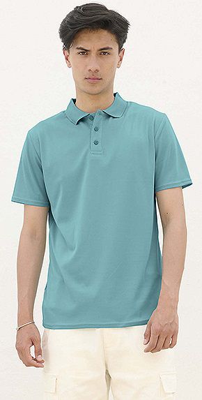 Polo Deportivo M/C Pitcher Sols