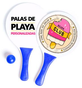 Palas Playa Personalizadas Cupsol