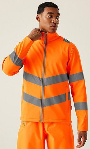 Chaqueta Softshell Pro Hi-Vis Ablaze