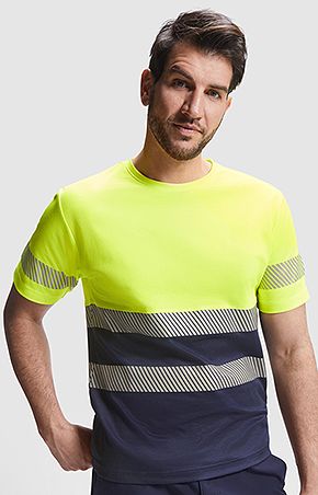 Camiseta M/C Alta Visibilidad Tauri Roly