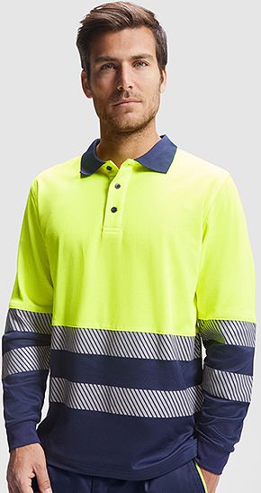 Polo M/L Alta Visibilidad Atrio LS Roly