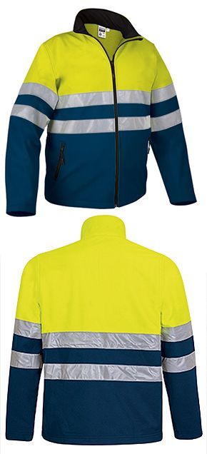 Chaqueta de trabajo softshell de visibilidad realzada WUTAN Valento