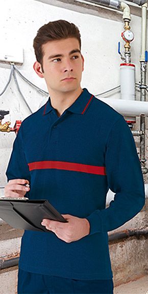 Polo Manga Larga Server Valento